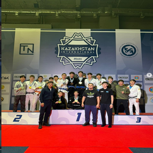 Желтоқсан айынын, 13-14 күндер аралығында Астана қаласында джиу-джитсудан “KAZAKHSTAN INTERNATIONAL CHAMPIONSHIP” Халықаралык турнирден U18 69кг салмағында Жүлделі ІІ орын иегері Басепхан Қасым. Құттықтаймыз